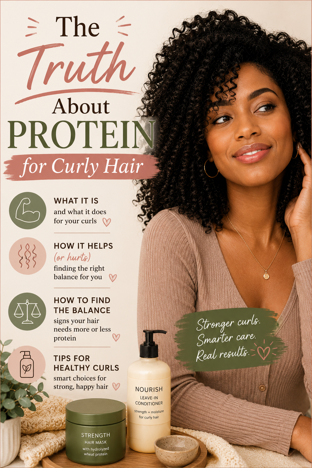 The Truth About Protein for Curly Hair